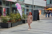 Rita's nude walking 