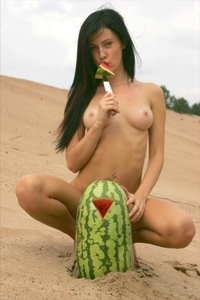 Watermelon in the Sand