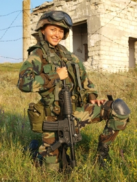 Soldier girl