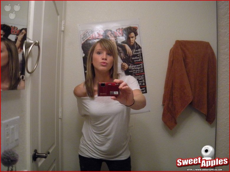 Erica poses for the camera