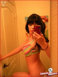 Paige taking selfshots