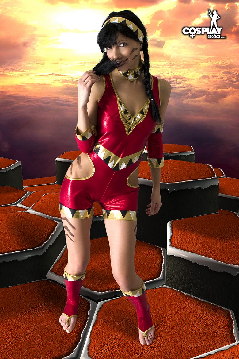 Cosplay babe Buki