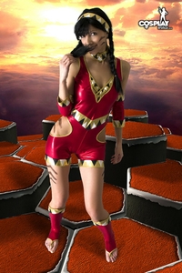 Cosplay babe Buki