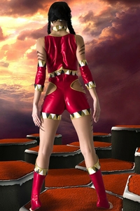 Cosplay babe Buki