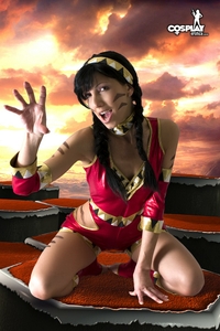 Cosplay babe Buki