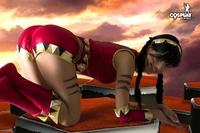 Cosplay babe Buki