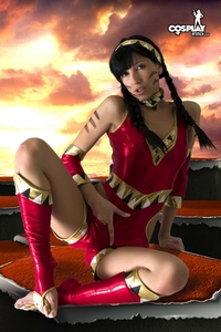 Cosplay babe Buki