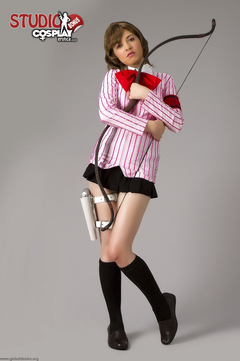 Young cosplay girl Luxmyin
