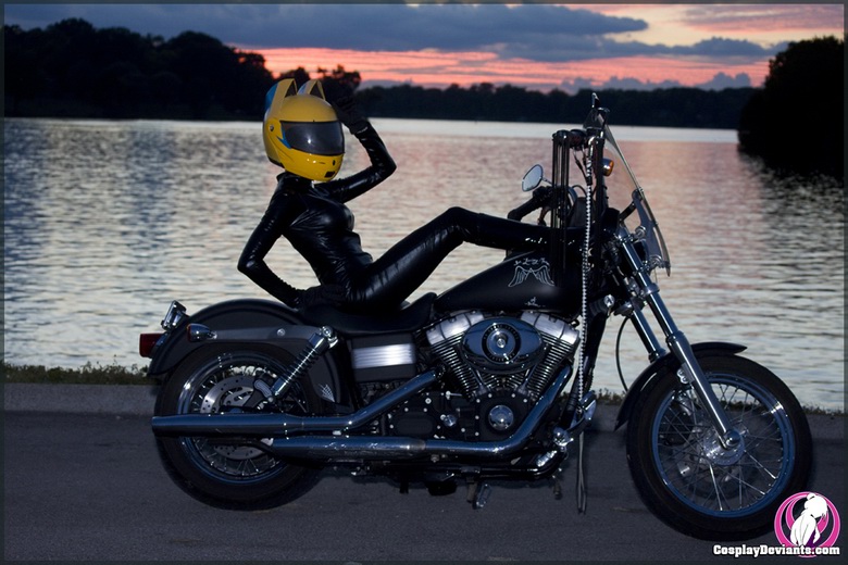 Pepper Cosplaying Black Rider
