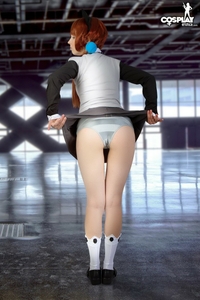 Stacy Cosplaying Skintight Companion