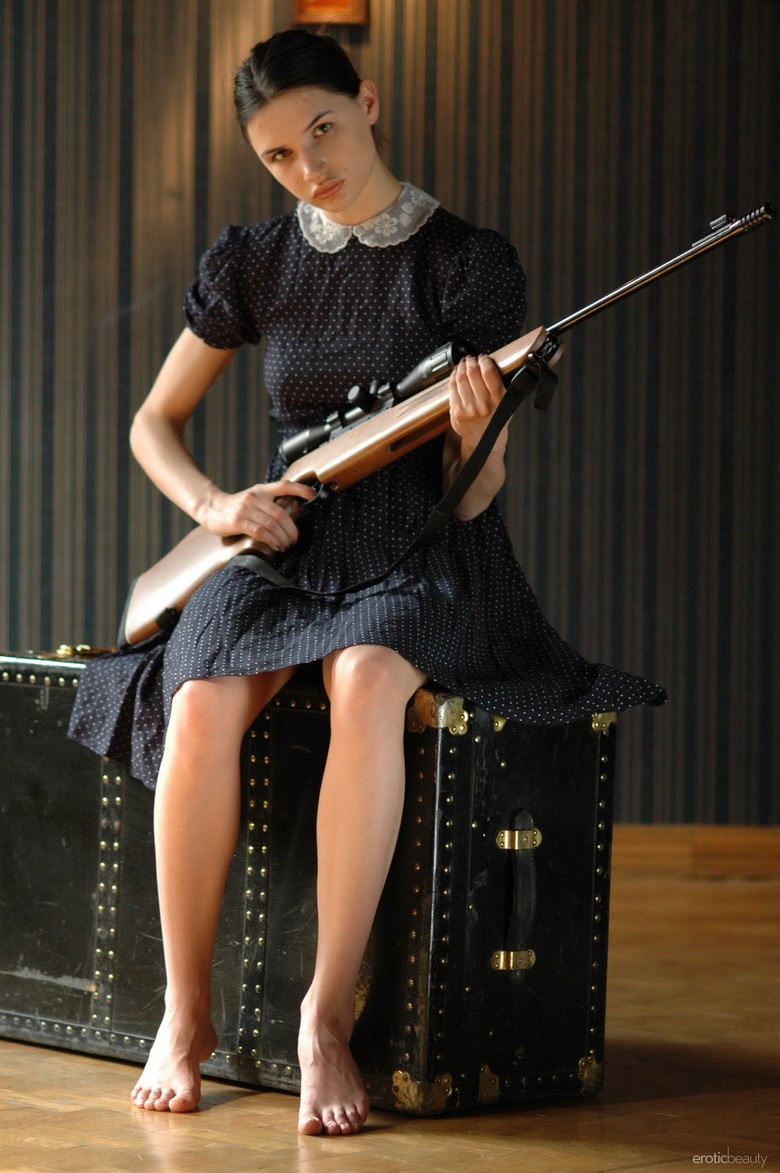 Sniper babe Katya