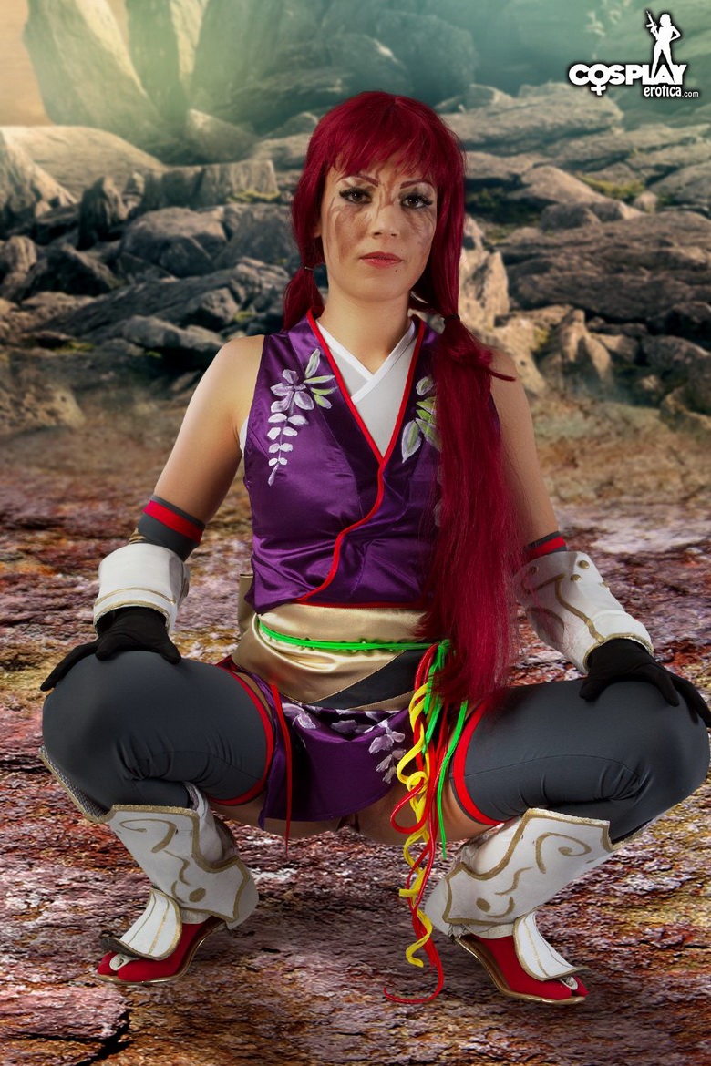 Devorah Cosplaying Special Ninjutsu