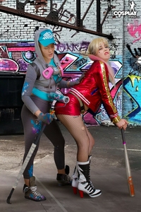 Stacy & Gogo cosplaying Mischiefs
