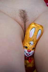 Naughty Bunny Loves Easter