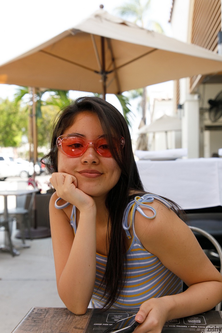 Lolita Minh getting naked