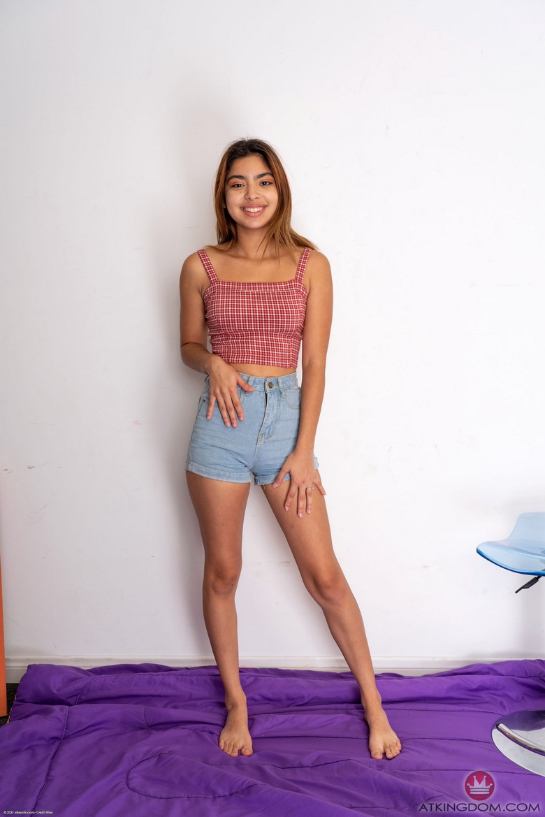 Young latina Hazel Heart