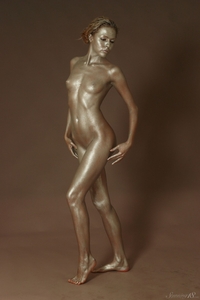 Agnes As Bronze Sculpture