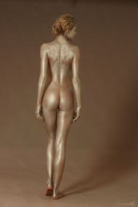 Agnes As Bronze Sculpture