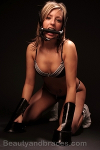 Girl with braces